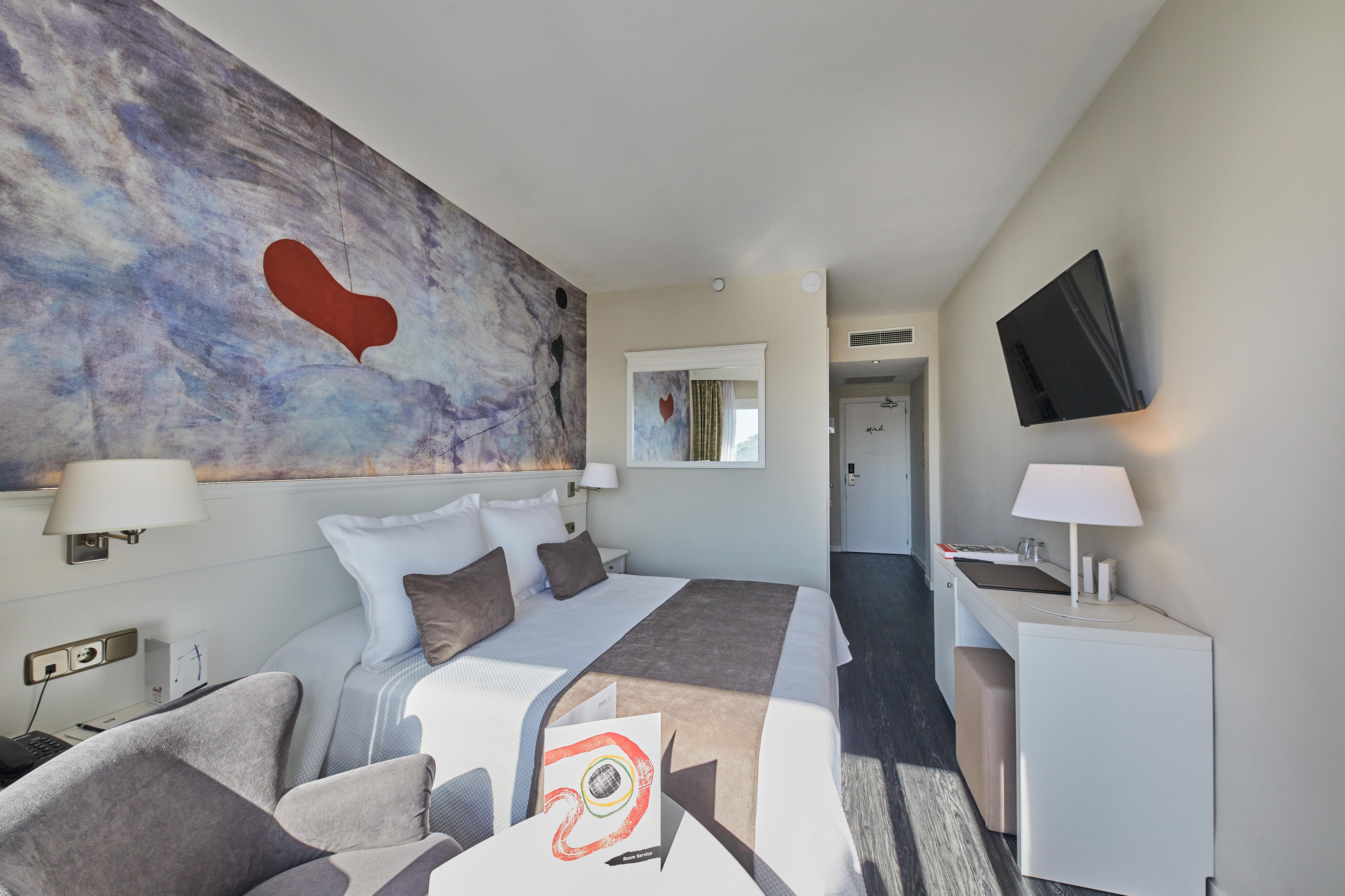 Hotel Joan Miro Museum Πάλμα ντε Μαγιόρκα Εξωτερικό φωτογραφία Example of a hotel room